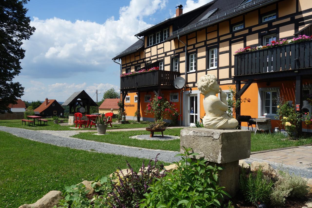 Ferienhaus Ostrauer Hof Bad Schandau Exterior foto